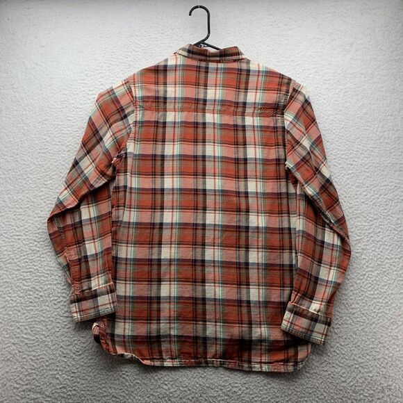 Mountain Khakis Meridian Shirt Mens Medium Classic Fit Plaid Flannel Organic - Picture 3 of 9